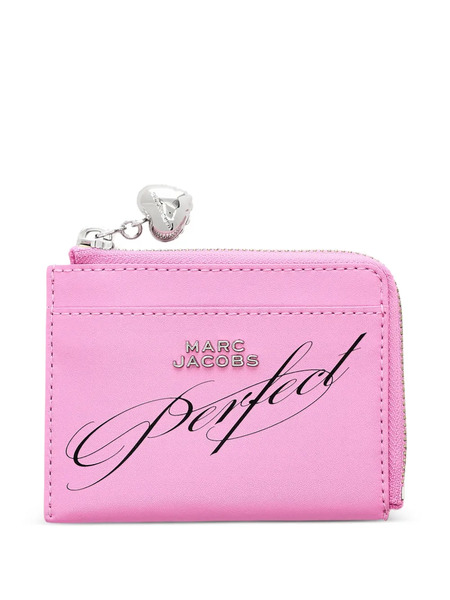  Marc Jacobs Logo Charm Zip Wallet - Pink 