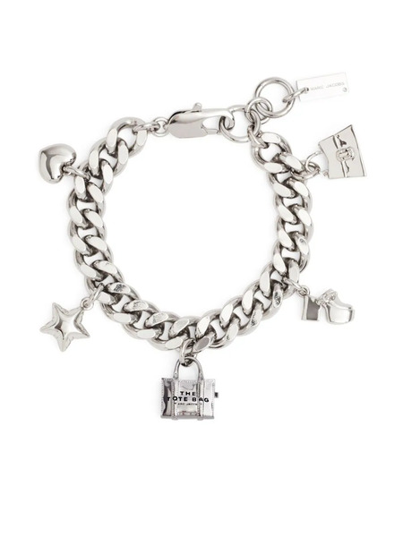  Marc Jacobs Mini Icon Charm Bracelet - Silver 