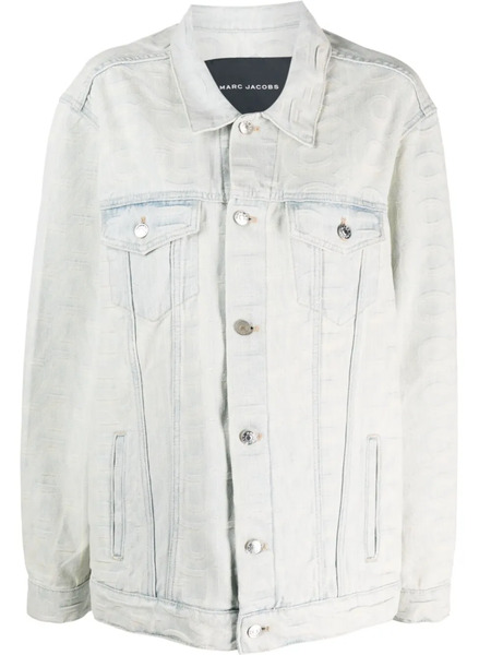  Marc Jacobs Monogram Denim Jacket - Blue 