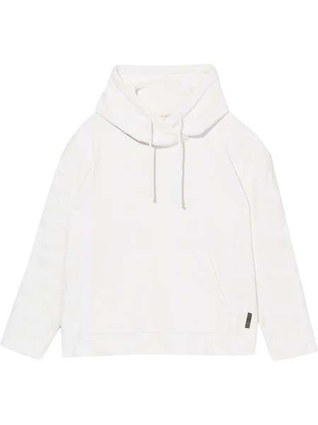  Marc Jacobs Monogram Oversized Drawstring Hoodie - White 