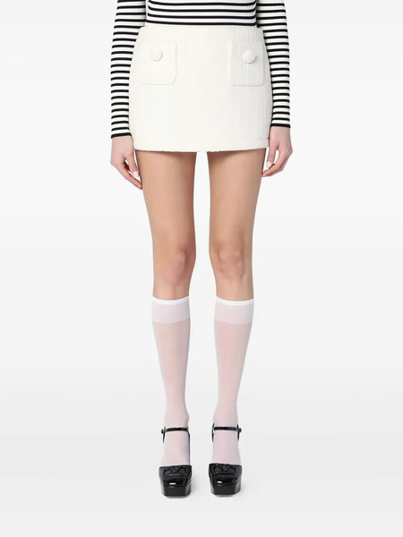  Marc Jacobs Pocket Mini Skirt - Neutrals 