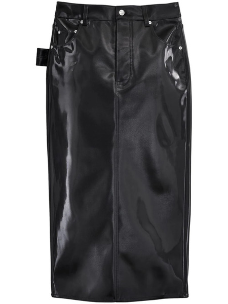  Marc Jacobs Reflective Midi Skirt - Black 