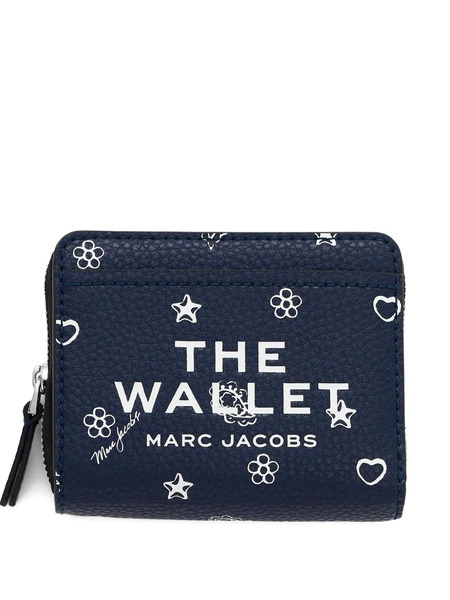  Marc Jacobs The Bandana Leather Wallet - Blue 