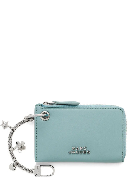  Marc Jacobs The Coin Purse Zip Leather Wallet - Blue 