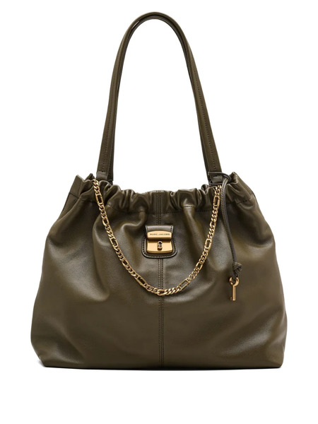  Marc Jacobs The Cristina Chain-embellished Drawstring Tote Bag - Green 