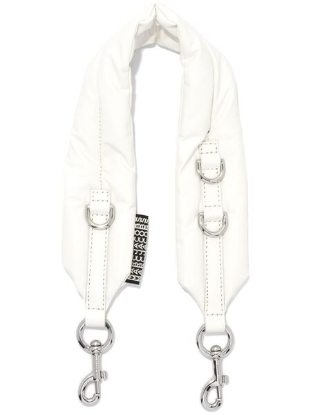  Marc Jacobs The Leather Barcode Strap - White 
