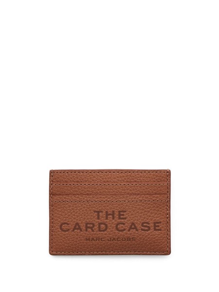  Marc Jacobs The Leather Card Holder - Brown 