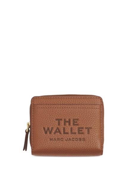  Marc Jacobs The Leather Mini Compact Wallet - Brown 