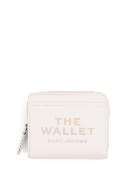  Marc Jacobs The Leather Mini Compact Wallet - White 