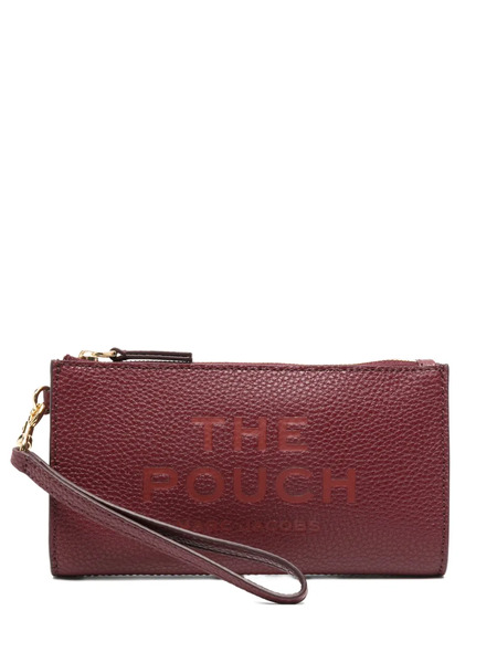  Marc Jacobs The Leather Pouch Clutch Bag - Red 