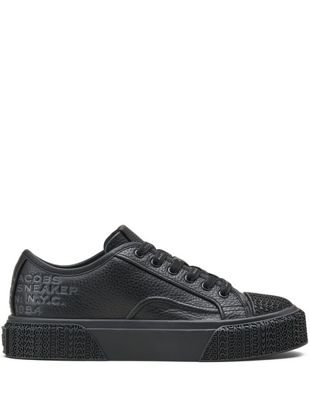  Marc Jacobs The Leather Sneakers - Black 
