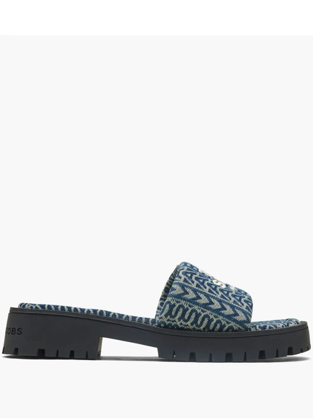  Marc Jacobs The Lug Sole Slide - Blue 