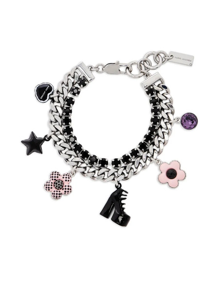  Marc Jacobs The Mini Icon Charm Bracelet - Silver 