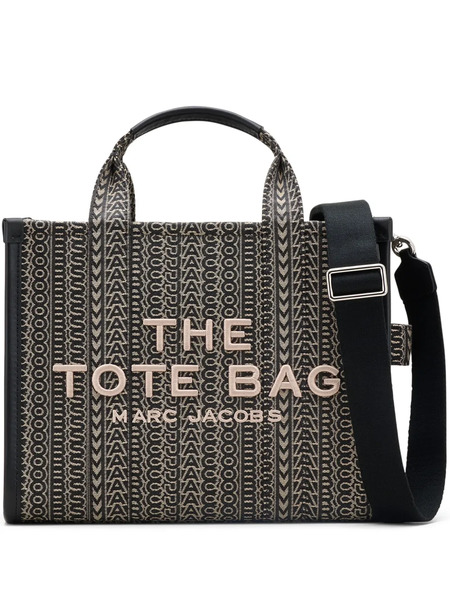  Marc Jacobs The Monogram Jacquard Medium Tote Bag - Black 