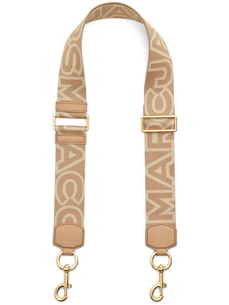  Marc Jacobs The Outline Logo Webbing Strap - Neutrals 