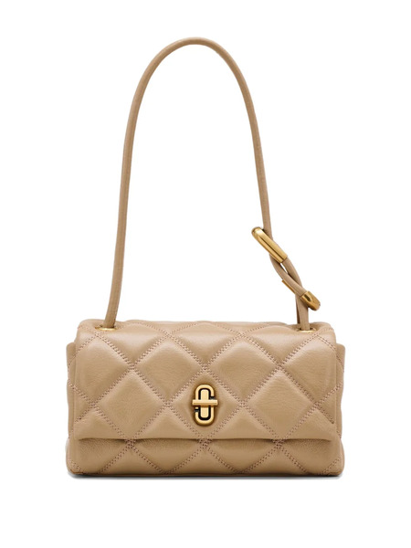  Marc Jacobs The Quilted Leather Mini Dual Shoulder Bag - Neutrals 