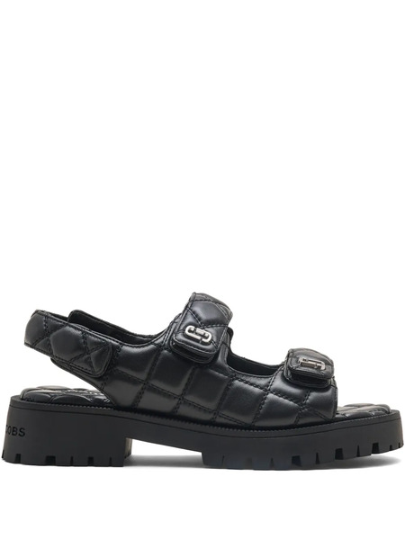  Marc Jacobs The Quilted Sunny Sandals - Black 