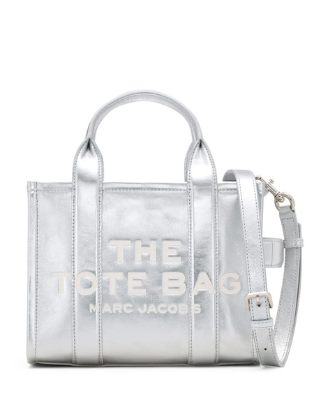  Marc Jacobs The Small Metallic Tote Bag - Silver 