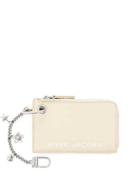  Marc Jacobs Top-zip Charm Wallet - White 