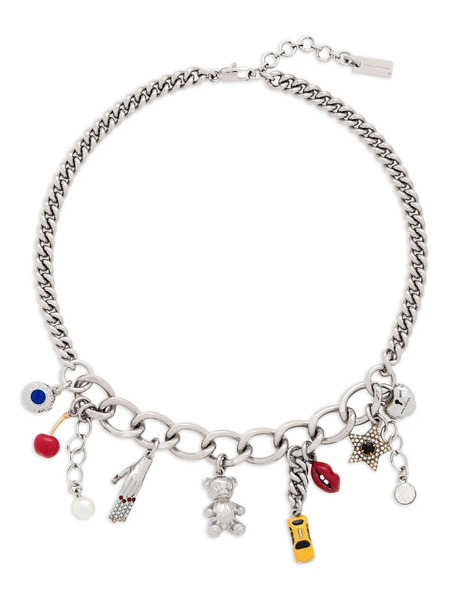  Marc Jacobs Trinket Charm Necklace - Silver 