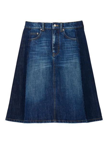  Marc Jacobs Two-tone Denim Skirt - Blue 