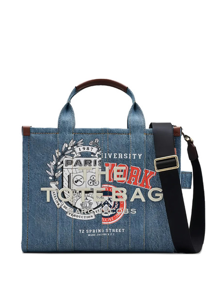  Marc Jacobs X A.p.c Graphic-print Tote Bag - Blue 