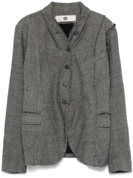  Marc Le Bihan Prince Of Wales-pattern Blazer - Grey 