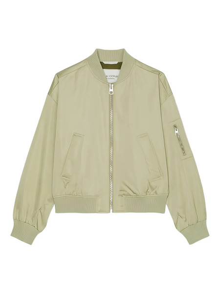  Marc O'polo Baseball-collar Bomber Jacket - Green 