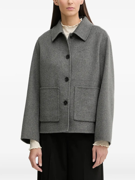  Marc O'polo Button Flap Pocket Jacket - Grey 