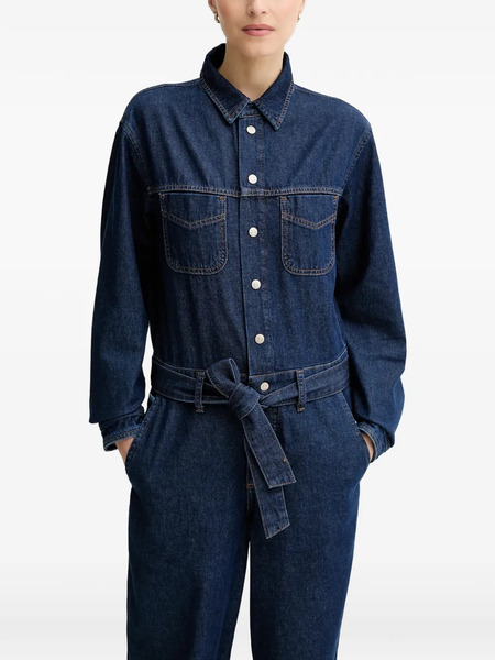 Marc O'polo Button-up Jumpsuit - Blue 