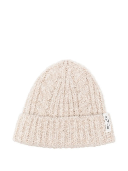  Marc O'polo Cable-knit Beanie Hat - Neutrals 