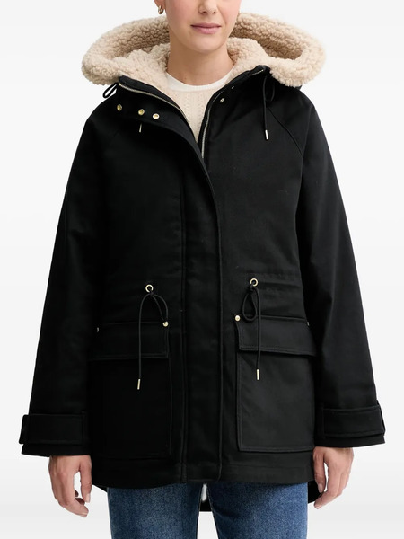  Marc O'polo Drawstring Hooded Jacket - Black 