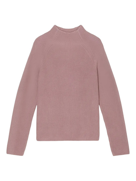  Marc O'polo High-neck Ribbed Sweater - Pink 