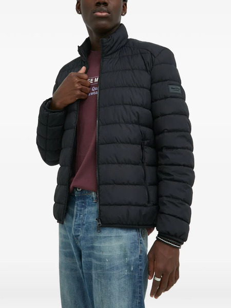  Marc O'polo Logo-patch Quilted Jacket - Black 