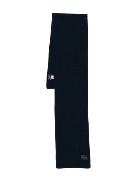  Marc O'polo Logo-patch Scarf - Blue 