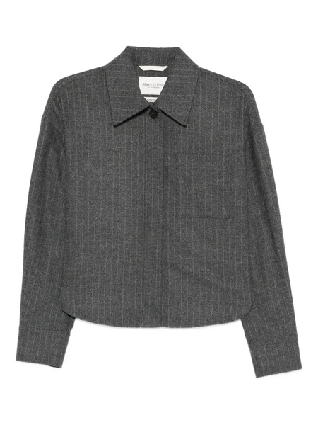  Marc O'polo Pinstripe Jacket - Grey 