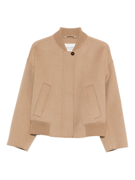  Marc O'polo Ribbed Bomber Top - Neutrals 