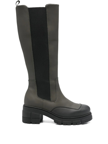  Marc O'polo Round-toe Boots - Grey 