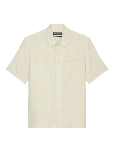  Marc O'polo Short-sleeve Button-up Shirt - Neutrals 