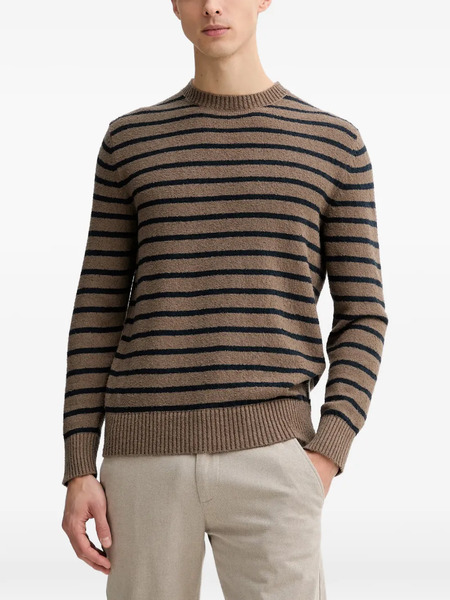  Marc O'polo Striped Sweater - Brown 
