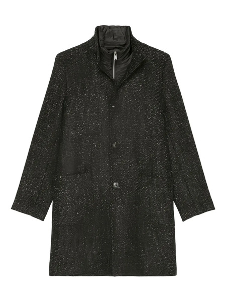  Marc O'polo Textured-button Coat - Black 