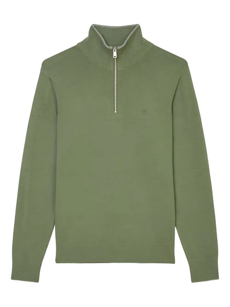  Marc O'polo Zip-neck Sweater - Green 