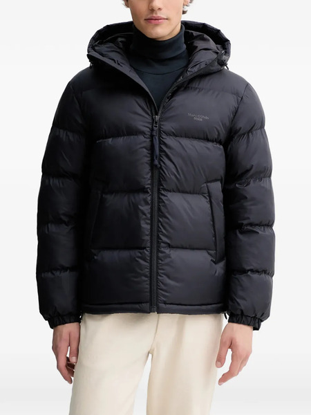  Marc O'polo Zip-up Hooded Jacket - Blue 