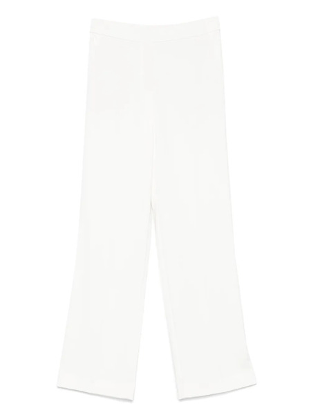  Marccain Elasticated-waistband Trousers - White 