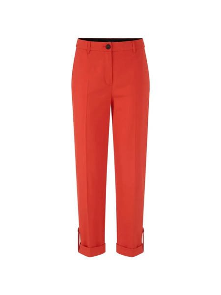  Marccain Fordon Cuffed Trousers - Red 