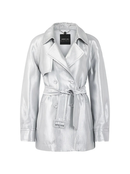  Marccain Serene Hues Belt Jacket - Silver 