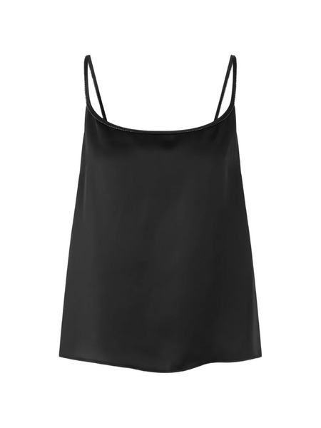  Marccain Spaghetti Straps Top - Black 