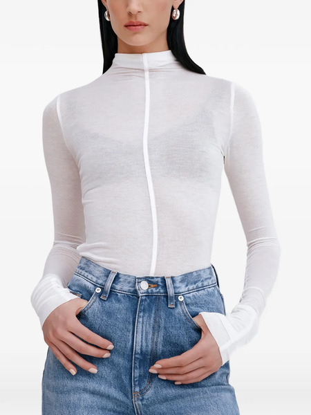  Marcella Alicia Turtleneck Top - Neutrals 
