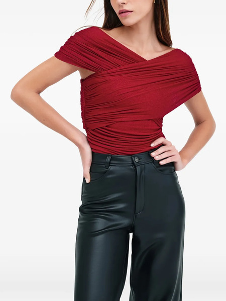  Marcella Alyssa Gathered-straps Top 