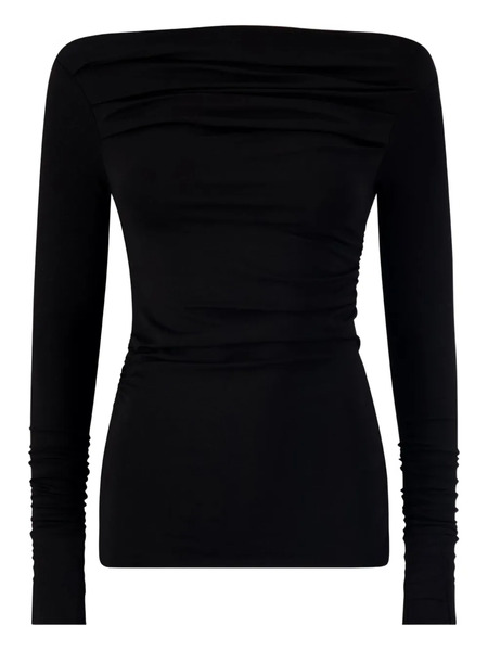  Marcella Cooper Gathered Top - Black 